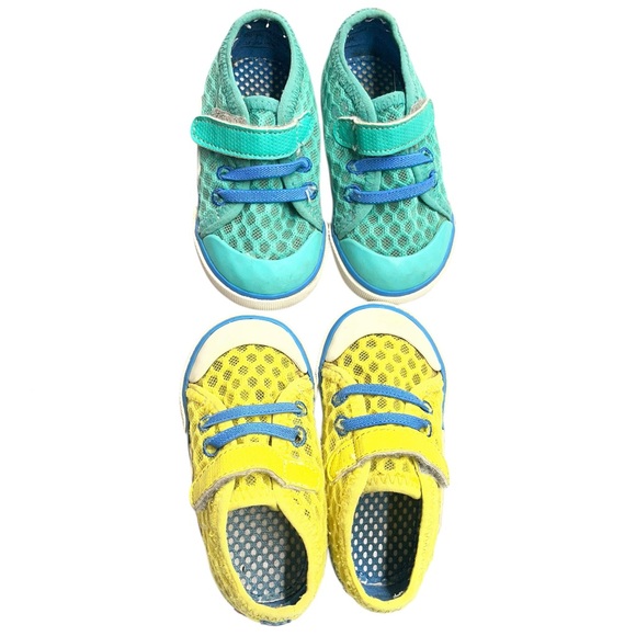 See Kai Run Saylor Sneaker Toddler Size 6 | Breathable Mesh Velcro Shoes - Picture 5 of 9